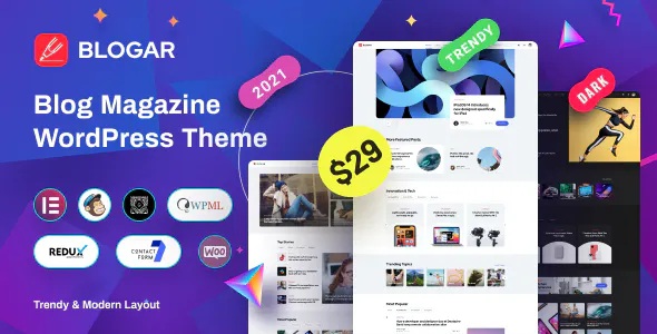 Best Blog Magazine WordPress Theme