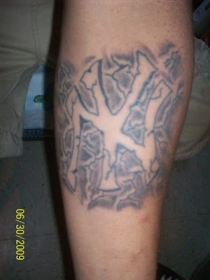 New york Yankees tattoo design picture gallery - New york Yankees tattoo Ideas