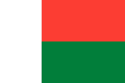 Gambar Bendera: Bendera Madagaskar