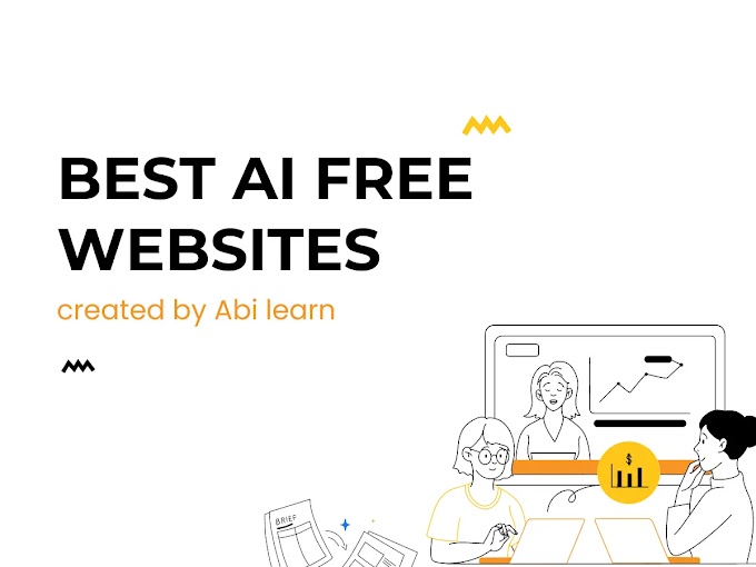 Best Free ai websites|Free AI tools online