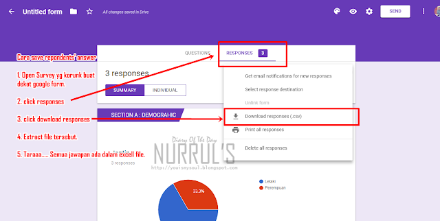 Cara Guna Google Forms (Online Questionnaire/Survey)