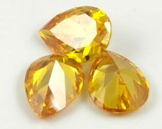 CZ-Golden-Yellow-4x6mm-Pear-Shaped-Gemstones--wholesale-China