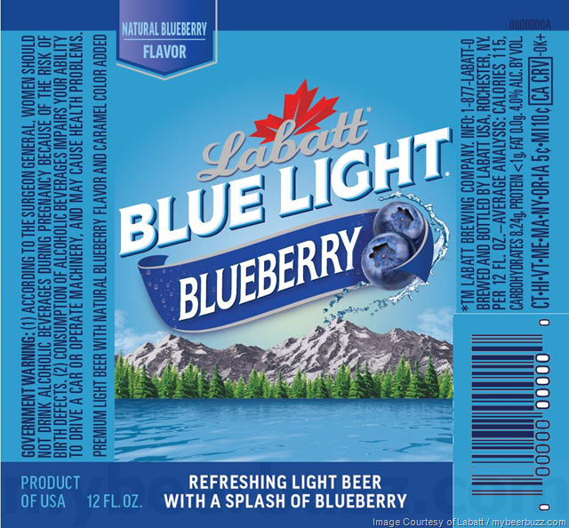 Labatt Adding New Blue Light Blueberry