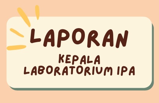 Contoh Bukti Dukung Laporan Sebagai Kepala Laboratorium IPA Perencanaan Pengelolaan Kinerja di PMM