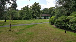 Putting at Queens Park in Burnley