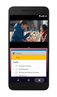Android 7.0 Nougat Multi Window support