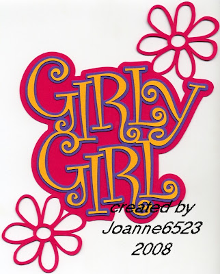 Download joanne6523 GSD, KNK, AI, WPC & SVG files: Girly Girl