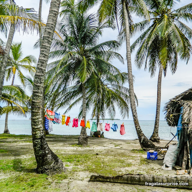 Arquipélago de San Blas no Panamá