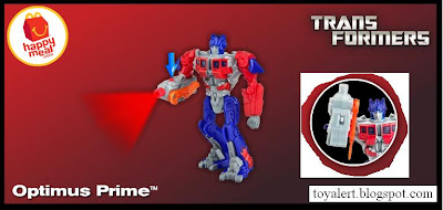 McDonalds Transformers Happy Meal Toys 2010 - Optimus Prime