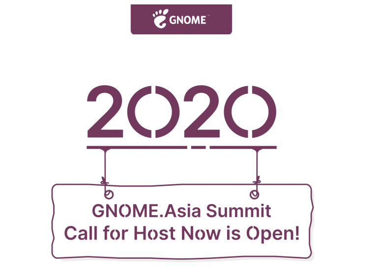 Call for GNOME.asia 2020 Summit recommendations