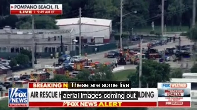 Helicóptero de resgate bate em prédio na Flórida e deixa 2 mortos