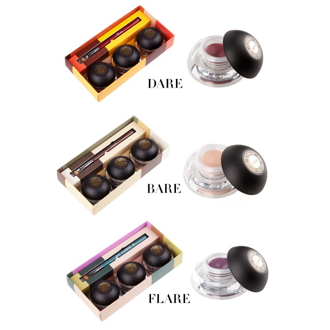 Bare, Dare, and Flare Eye Shadow Base Kits