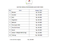 Sewa Alat Diving dan Snorkling Di Kota Kendari