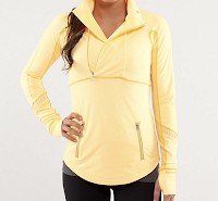 Yellow Long Sleeve Style Athletics Lululemon 