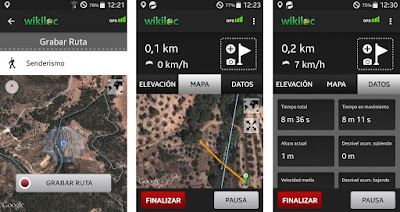 Graba tus rutas o recorre una de las más de 3 millones disponibles en Wikiloc