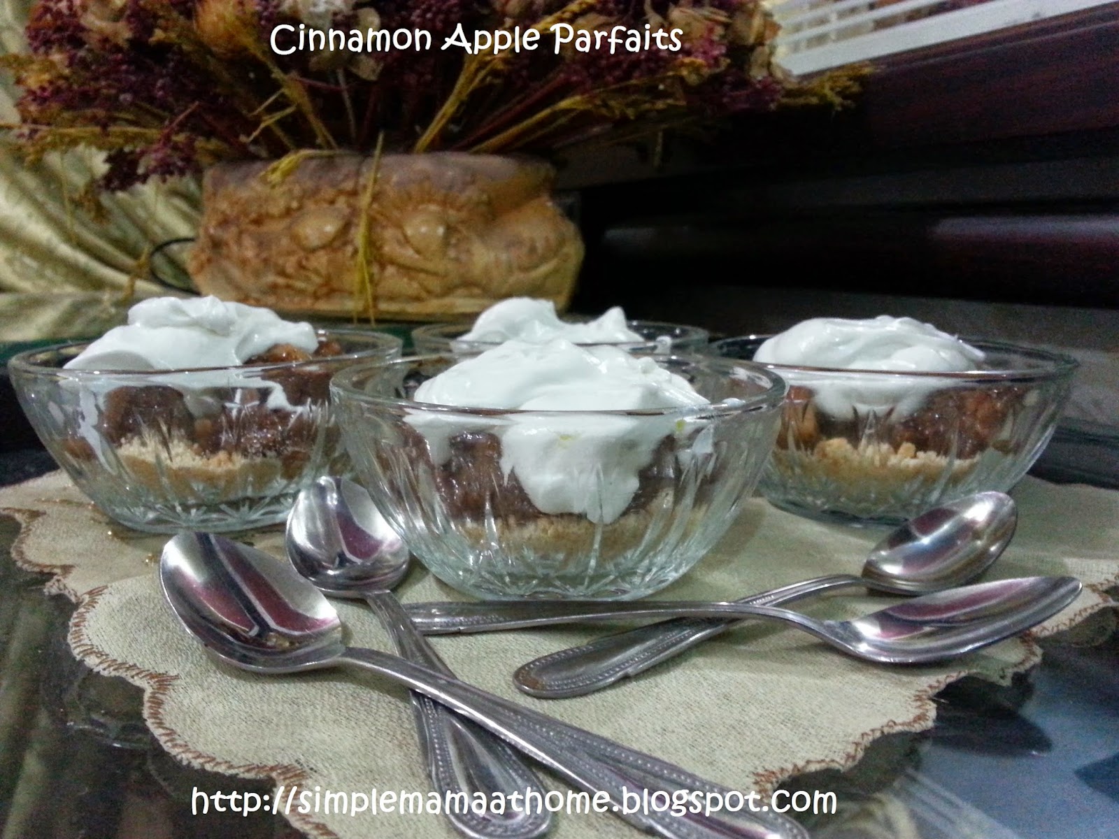 Cinnamon Apple Parfaits