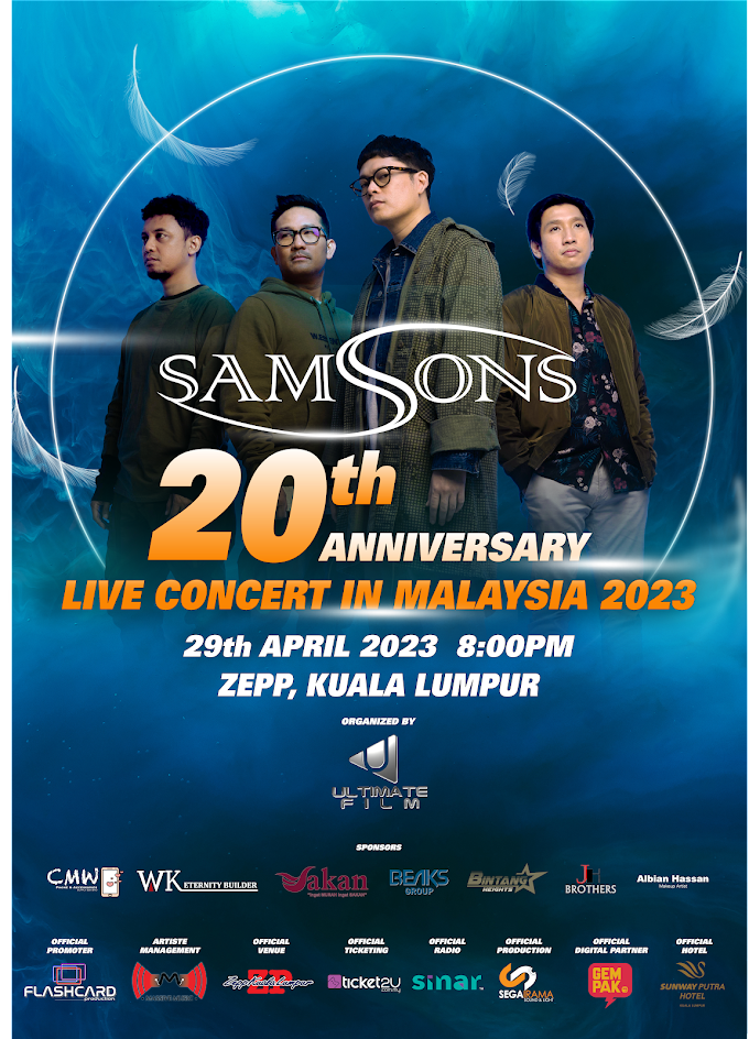 Gemilang 20 tahun SAMSONS, 20th Anniversary Live Concert in Malaysia 2023