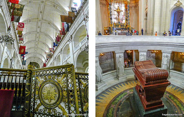 Museu Les Invalides, Paris, Catedral de Saint-Louis e túmulo de Napoleão