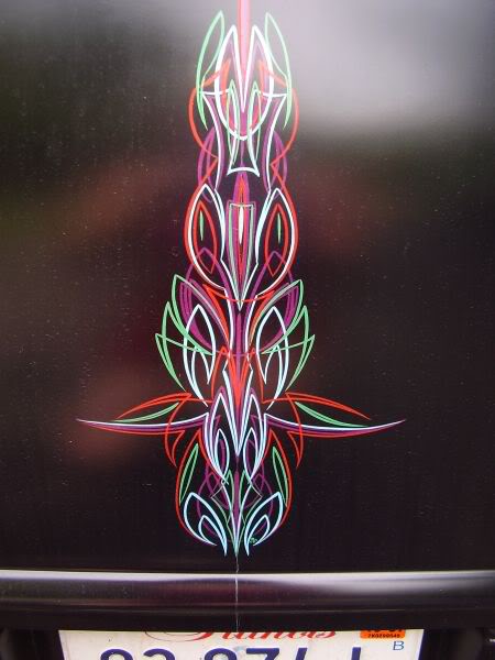 No hay misterios en el pinstriping estamos en una poca donde quien