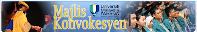 Majlis Konvokesyen Universiti Malaysia Pahang (UMP)