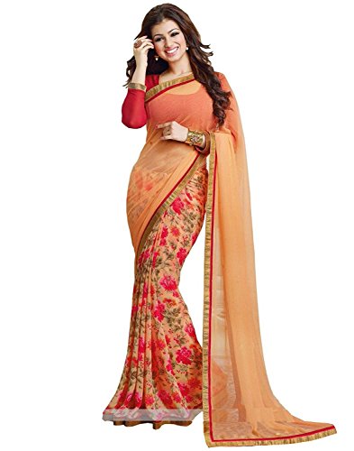 Nirjas Designer Women’s Georgette Saree