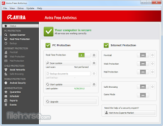 Avira Free Antivirus 15.0.16.262 Terbaru