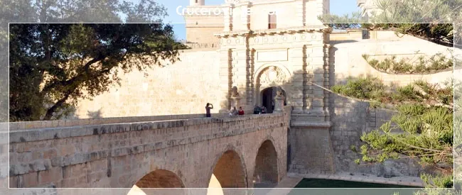 Entrada a Mdina, Malta