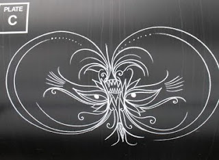 Abstract Chalk Art Graffiti
