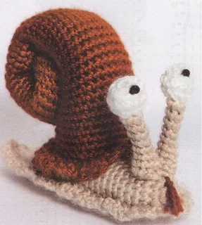 PATRON GRATIS CARACOL AMIGURUMI 67774