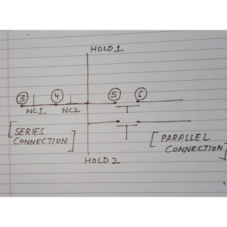 On-Off remote connection Diagram for Star-Delta Starter