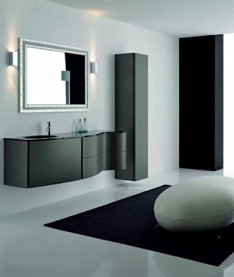 Elegant Black Bathroom Cabinets Max from Novello