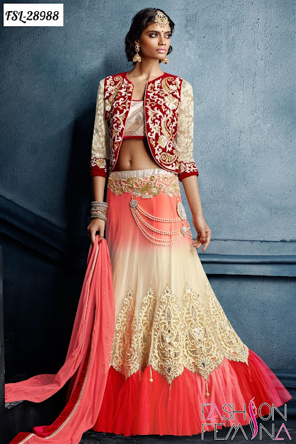 atest Trendy Designer Lehenga Choli Fashion Online Collection Wedding Season