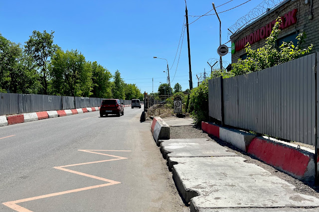 Каспийская улица, строительная площадка Юго-Восточной хорды