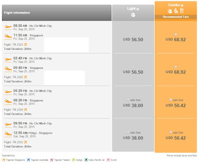 Vé máy bay đi Singapore giá rẻ chỉ từ 38 USD