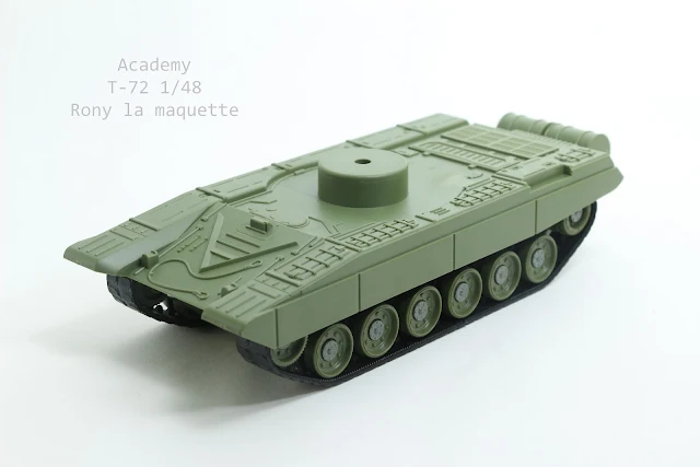 Montage d'un char T-72 d'Academy au 1/48.