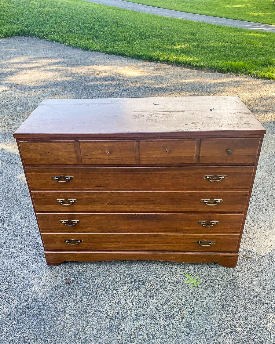 dated dresser before