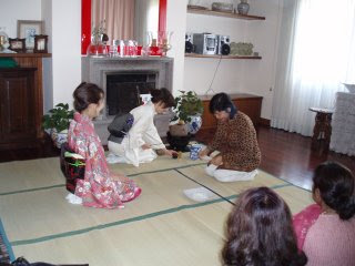 Japanese Art of tea ceremony 