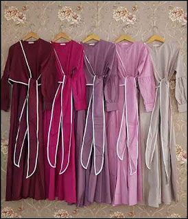 Gamis Premium Terbaru Kekinian Fitri Dress-_2 Bahan Katun Ima Platinum