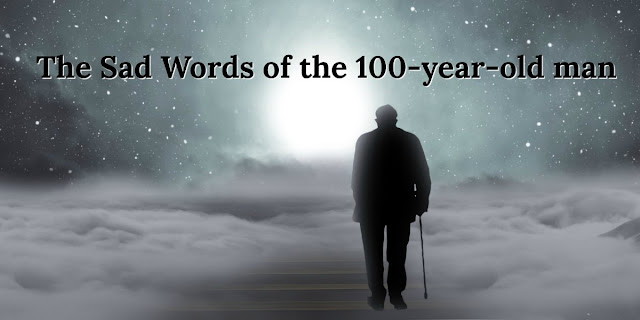 When I asked if I could read him an encouraging Psalm, this 100-year-old man's answer shocked and saddened me. #BibleLoveNotes #Bible