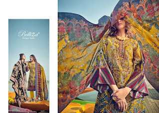 Belliza Designer naira vol 18 Cotton Salwar Kameez