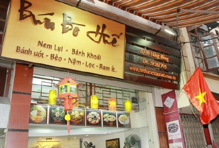 Những quán ăn Huế ngon ở Hà Nội