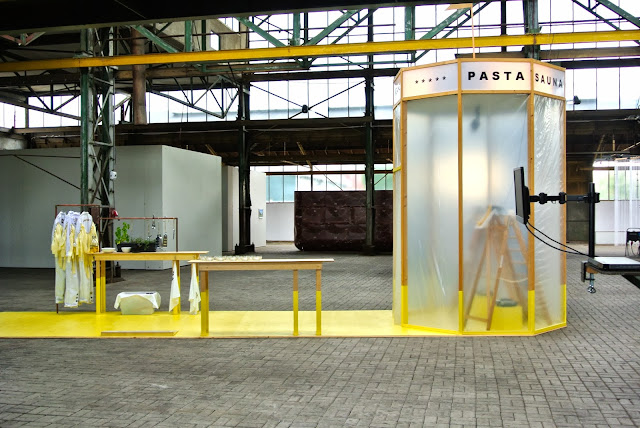 Dortyart Marije Vogelzang food artist The Netherlands Pasta sauna