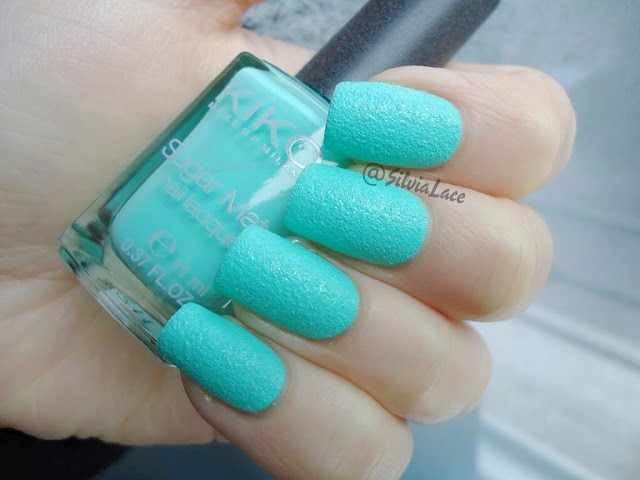 Silvia Lace Nails: Kiko Sugar Mat 636