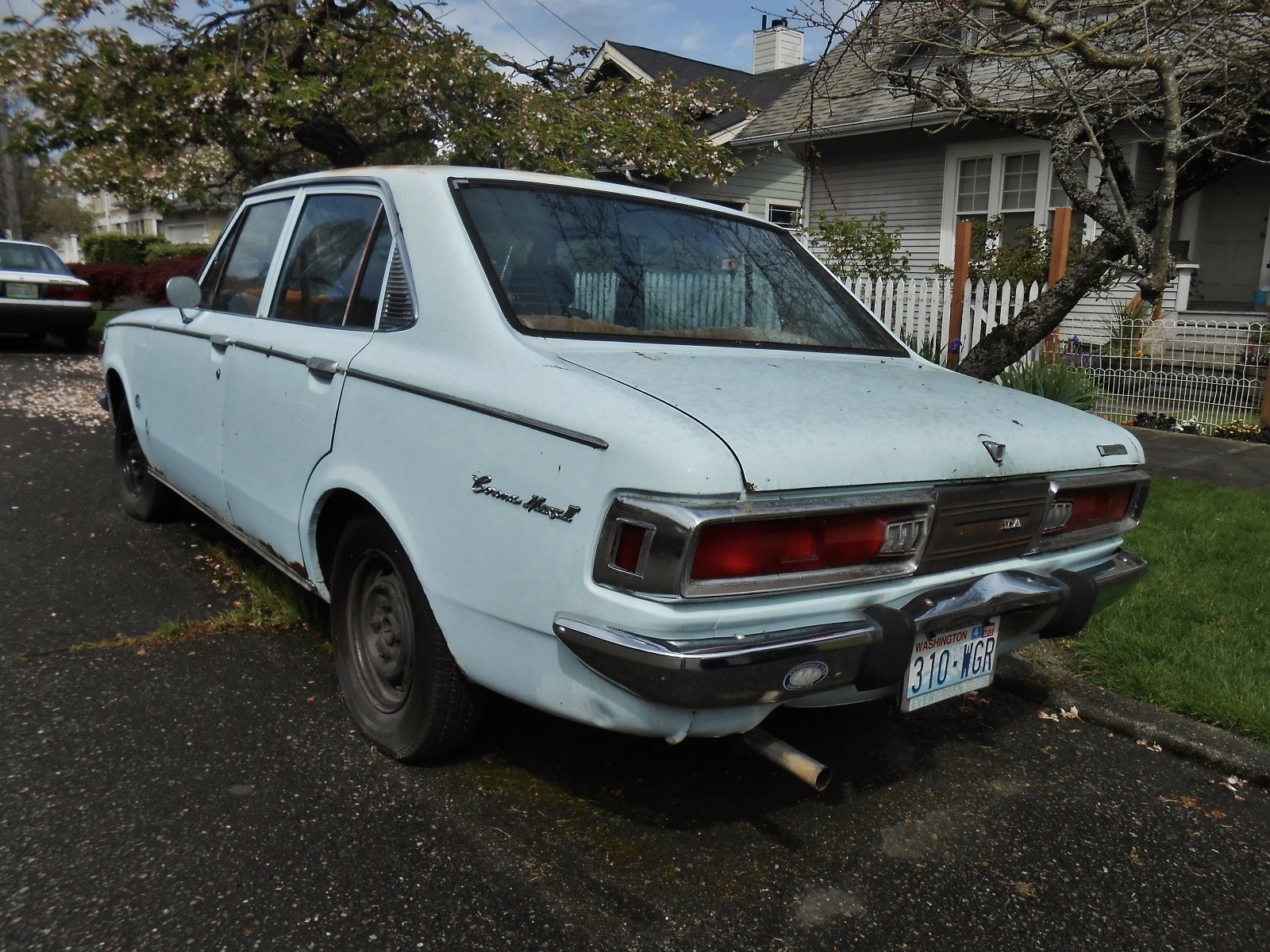 Seattles Parked Cars 1972 Toyota Corona Mark II