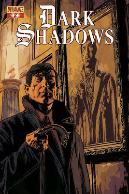 Cover of Dark Shadows #2 by Aaron Campbell from Dynamite Entertainment