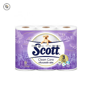 Cuộn giấy vệ sinh Scott mền mại