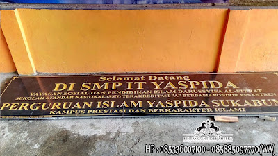 Prasasti Nameboard Granit, Jasa Pembuatan Prasasti Nama Gedung, Harga Prasasti Granit