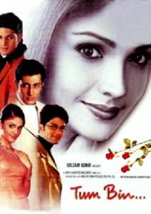 Poster Of Bollywood Movie Tum Bin (2001) 300MB Compressed Small Size Pc Movie Free Download worldfree4u.com