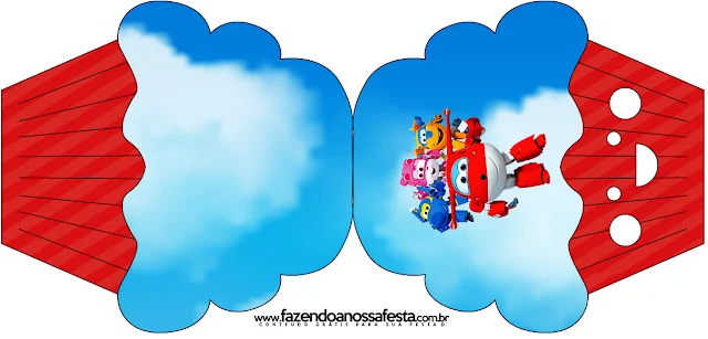 Super Wings: Tarjetas o Invitaciones para Imprimir Gratis. 