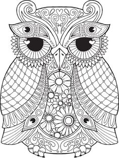 Top 10 Free Printable Owl Coloring Pages